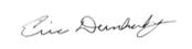Eric Dunkerly Signature